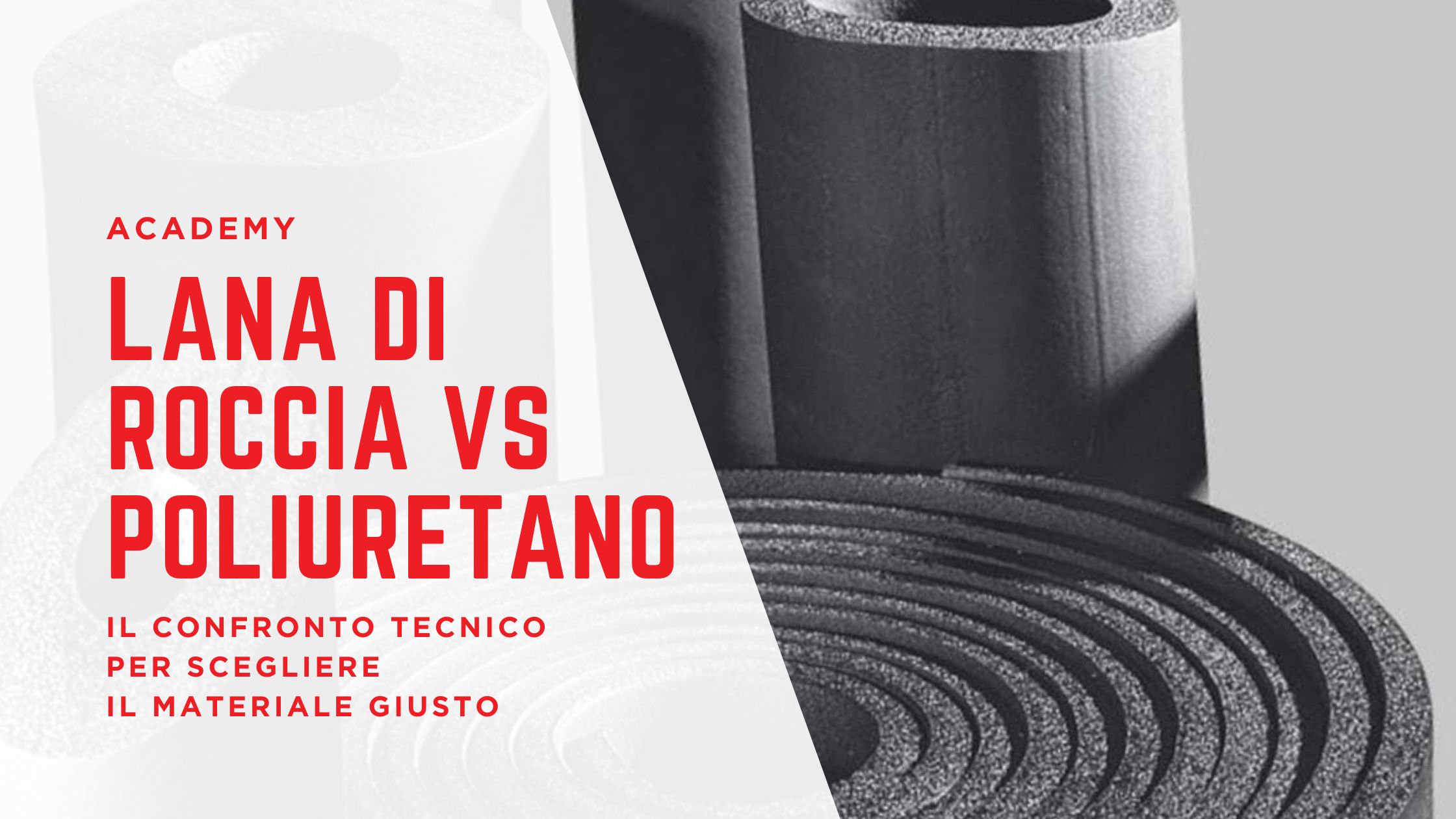 Lana di roccia vs Poliuretano